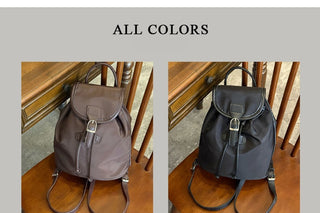 drawstring nylon backpack