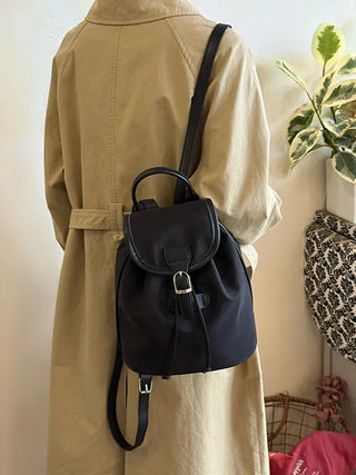 drawstring nylon backpack