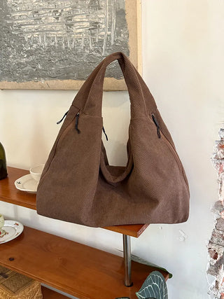 corduroy tote bag