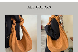 crumpled crescent bag