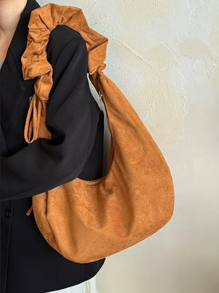 crumpled crescent bag