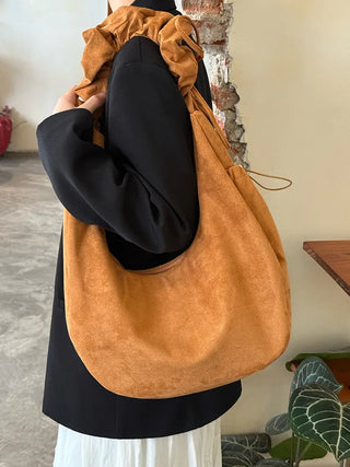 crumpled crescent bag