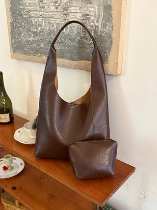 soft leather tote