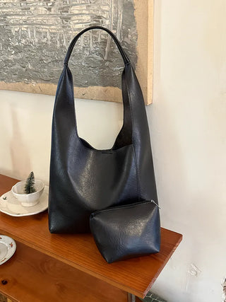 soft leather tote