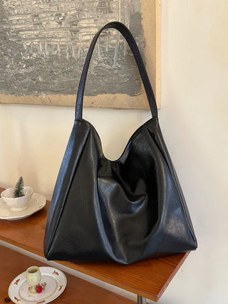 soft leather tote