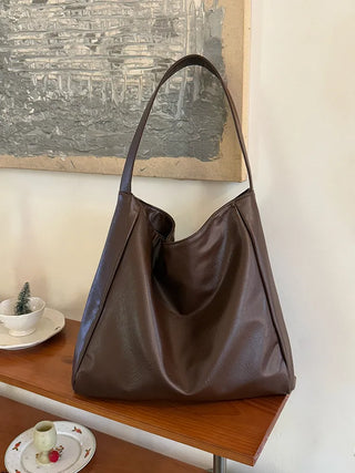 soft leather tote