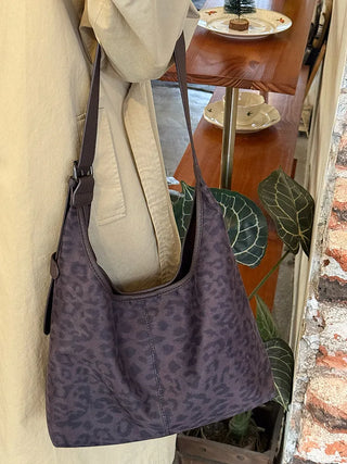 leopard tote bag