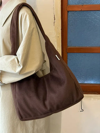 woolen tote bag