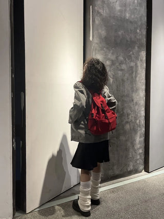 three-pocket backpack