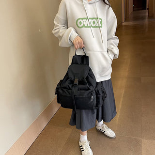 three-pocket backpack