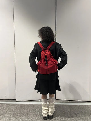 three-pocket backpack