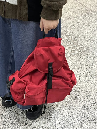 three-pocket backpack