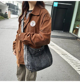 denim crossbody bag