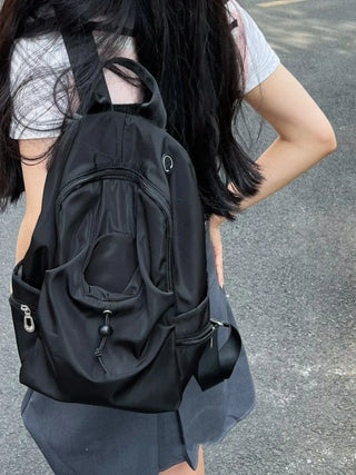 contrast color backpack