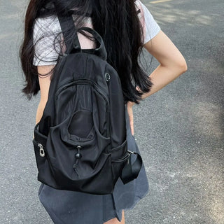 contrast color backpack