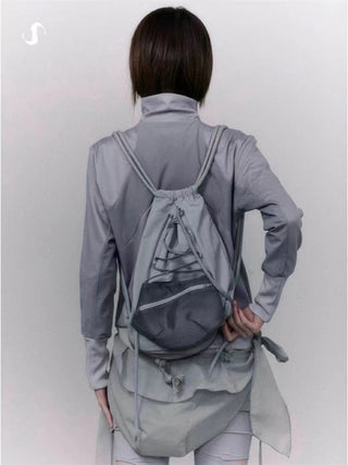 mesh mechanical backpack