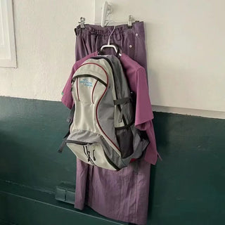 retro student backpack