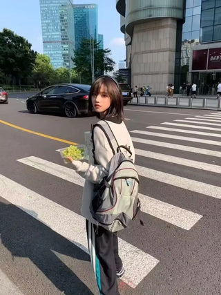 retro student backpack