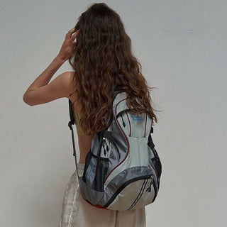retro student backpack