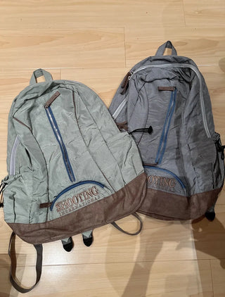 embroidered college backpack