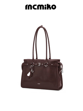 leather tote bag