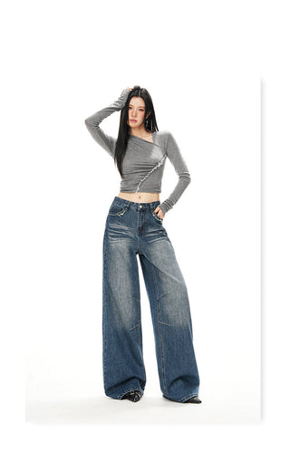 low waist flare jeans