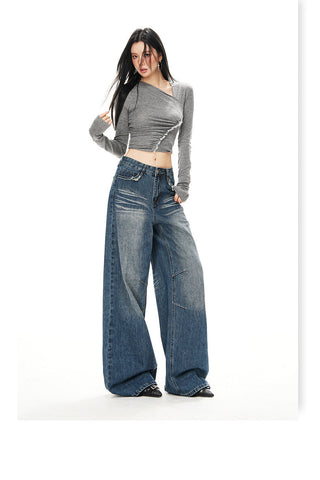 low waist flare jeans