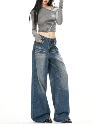 low waist flare jeans