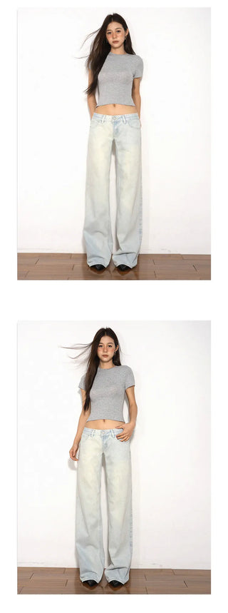 light straight jeans