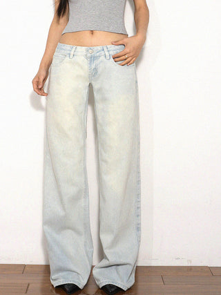 light straight jeans