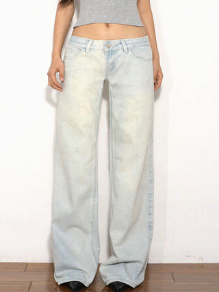 light straight jeans