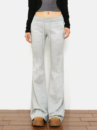 hip-hugger flare jeans