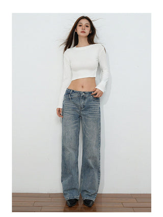 high waist jeans