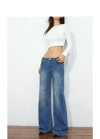 loose flare jeans