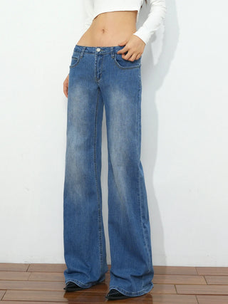 loose flare jeans