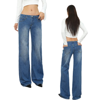loose flare jeans