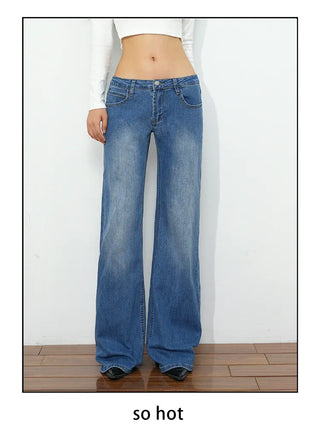 loose flare jeans