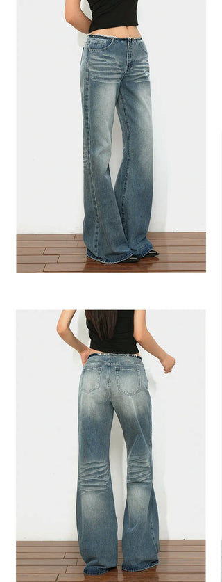 loose flared jeans