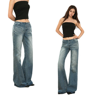 loose flared jeans