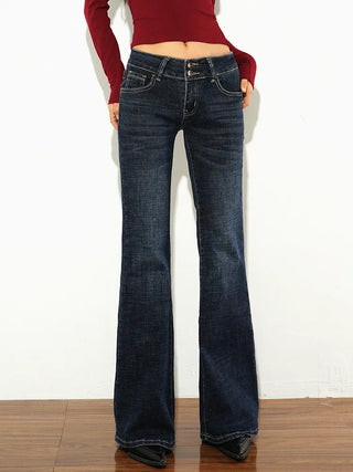 horseshoe bell-bottom jeans