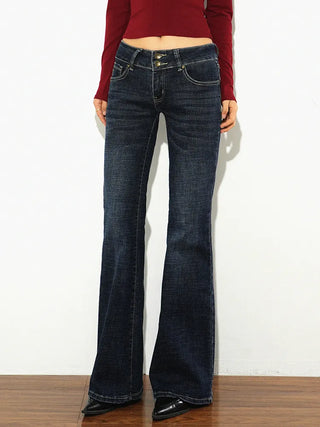 horseshoe bell-bottom jeans