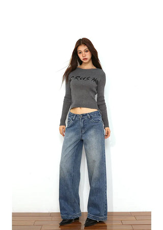 mid-waist jeans