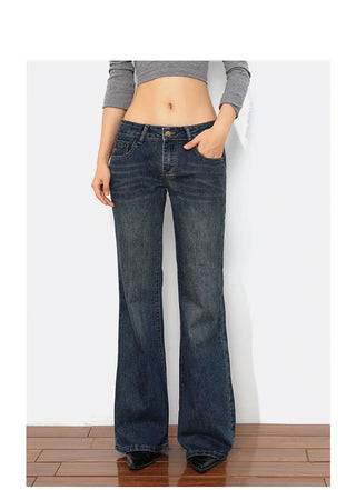 mid-low waist jeans