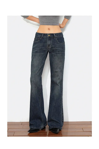 mid-low waist jeans