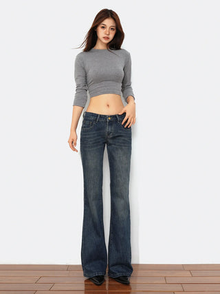 mid-low waist jeans