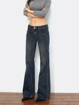 mid-low waist jeans