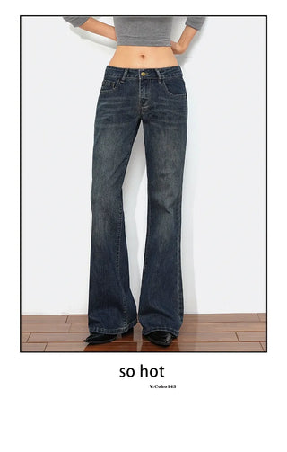 mid-low waist jeans