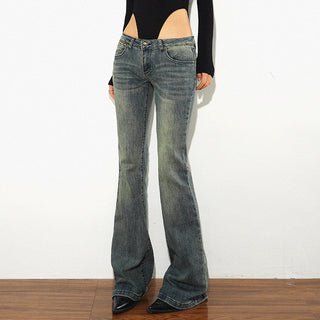 mop flared jeans