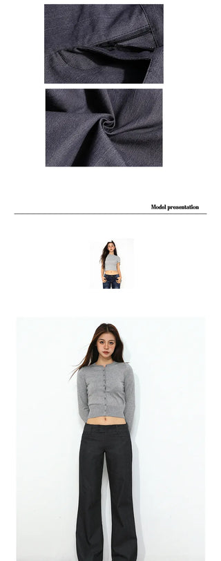 low waist flare jeans