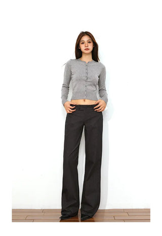 low waist flare jeans